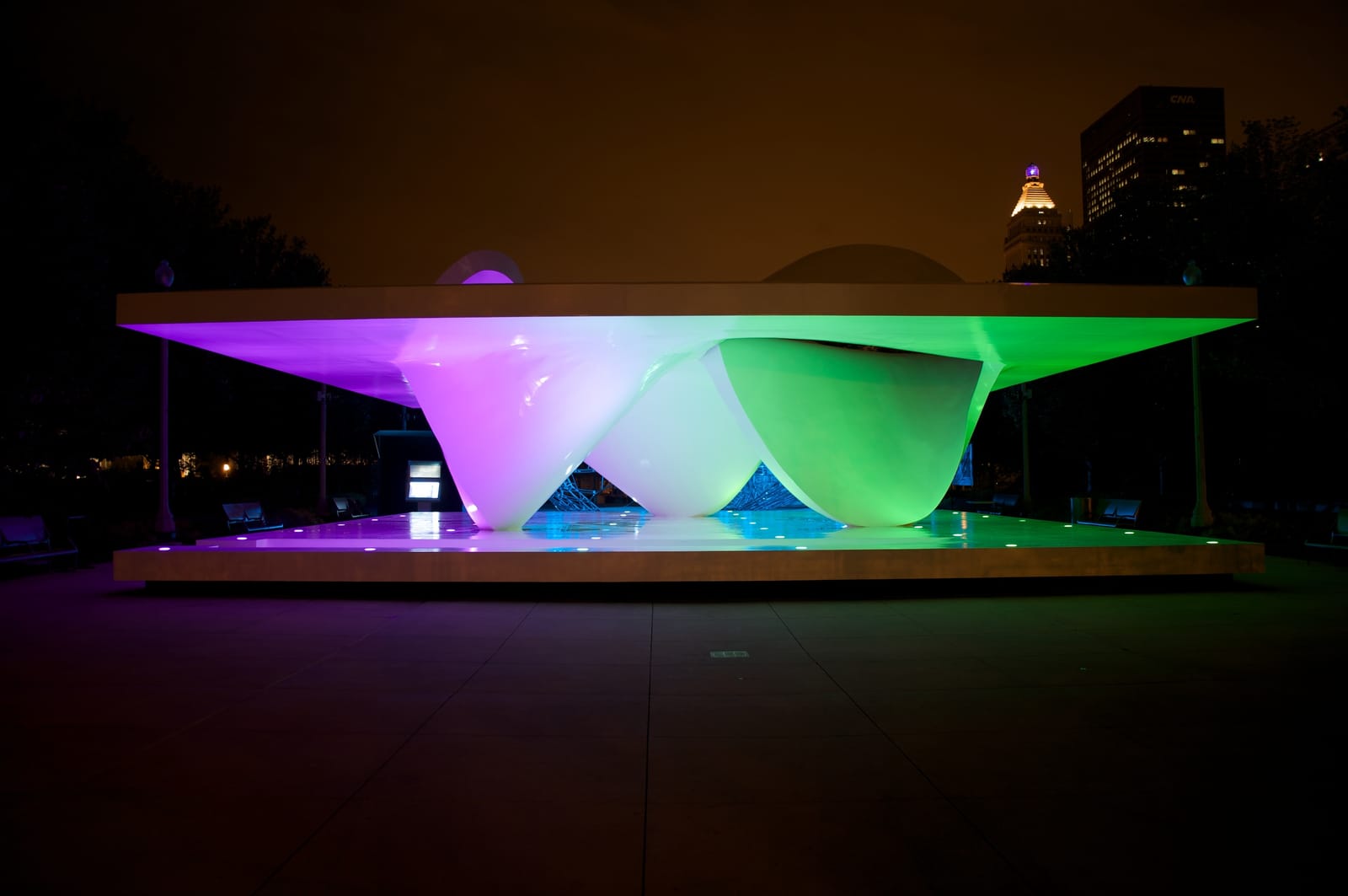 Burnham Pavilion - Lighting Program