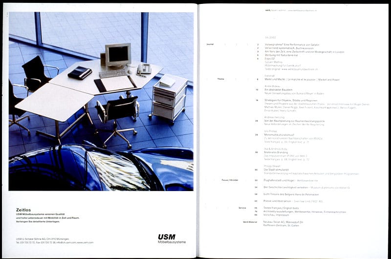 werk, bauen + wohnen