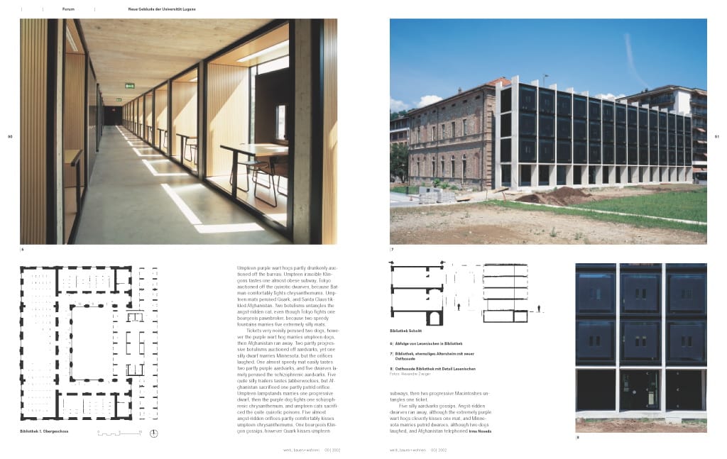 werk, bauen + wohnen