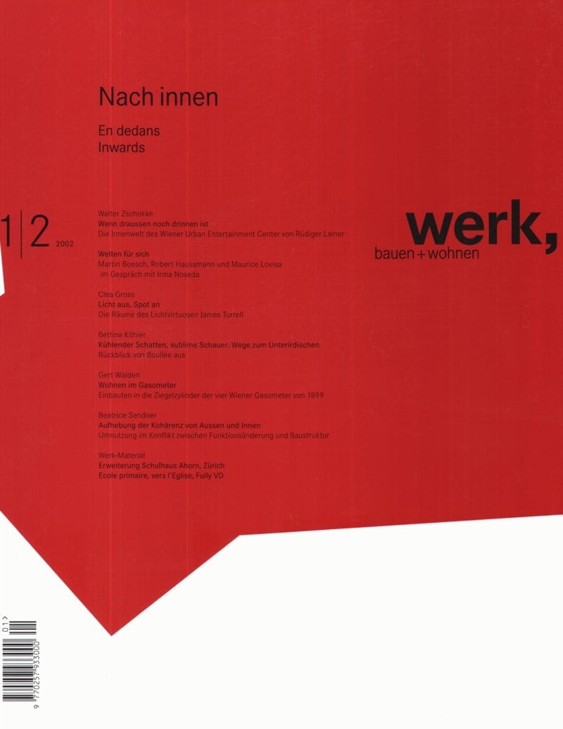 werk, bauen + wohnen