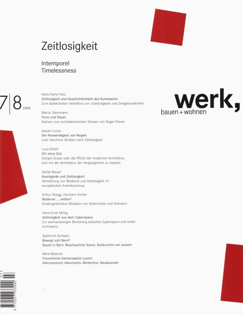 werk, bauen + wohnen