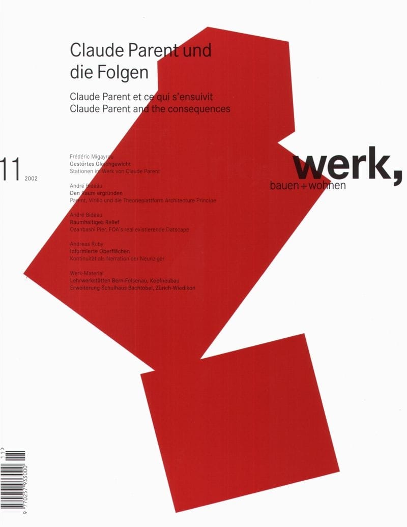werk, bauen + wohnen